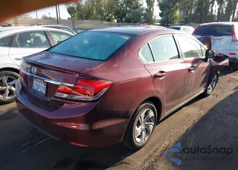 2013 Honda Civic Lx z USA, uszkodzony, nr VIN 2HGFB2F52DH511019